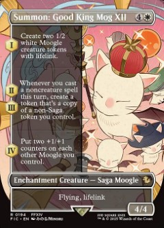 Summon: Good King Mog XII Final Fantasy Commander decks Alternate Art